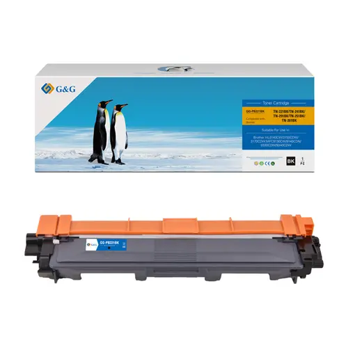 УНИВЕРСАЛНА КАСЕТА ЗА BROTHER HL 3140CW/3170CDW - Black - TN241B (TN-241B)/TN221B (TN-221B)/TN251B (TN-251B)/TN261B (TN-261B)/TN281B (TN-281B) - PN NT-PB221BK - G&G