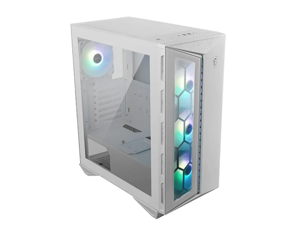 Кутия за компютър, MSI MPG GUNGNIR 110R WHITE - image 1