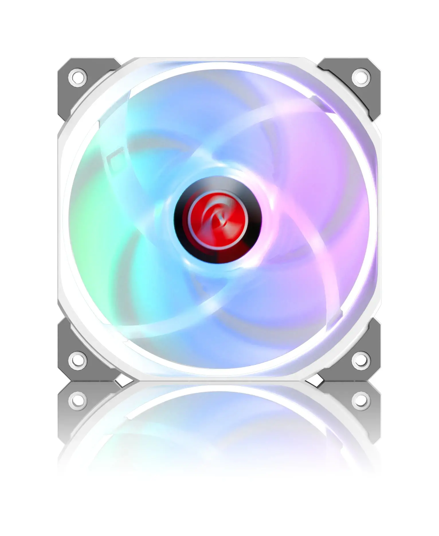 Raijintek комплект вентилатори Fan Pack 2-in-1 2x120mm - AGERAS 12 WHITE ARGB-2 - image 3
