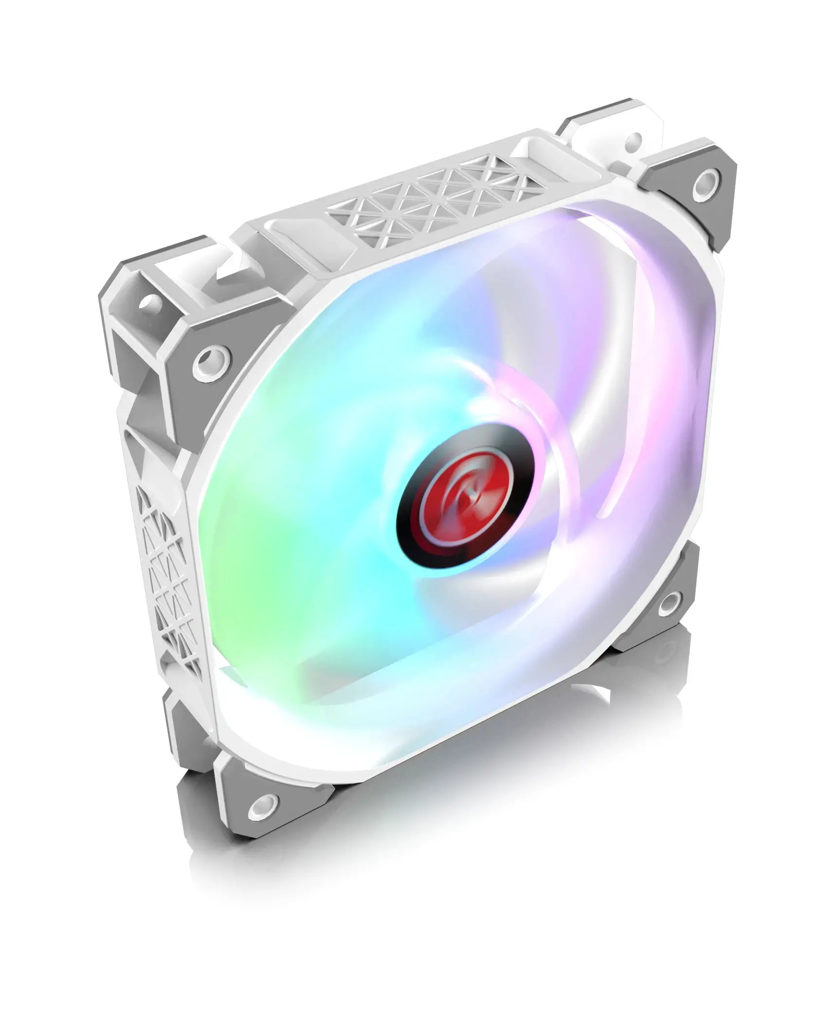 Raijintek комплект вентилатори Fan Pack 2-in-1 2x120mm - AGERAS 12 WHITE ARGB-2 - image 4