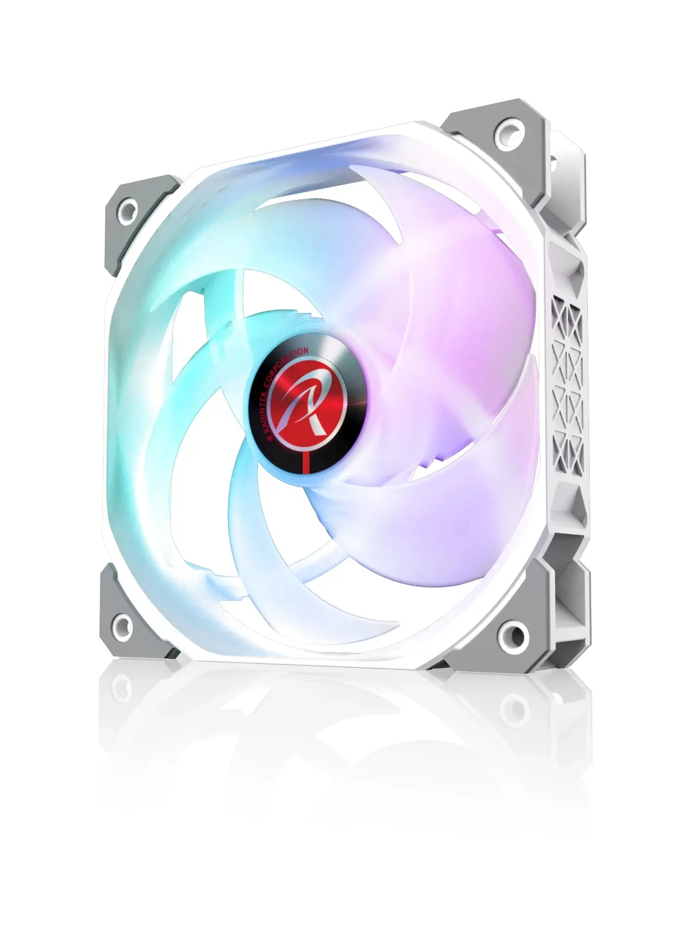 Raijintek комплект вентилатори Fan Pack 2-in-1 2x120mm - AGERAS 12 WHITE ARGB-2 - image 5