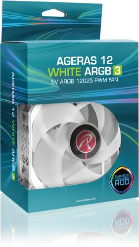Raijintek set de ventilatoare Fan Pack 3-in-1 3x120mm - AGERAS 12 ARGB-3 - 9