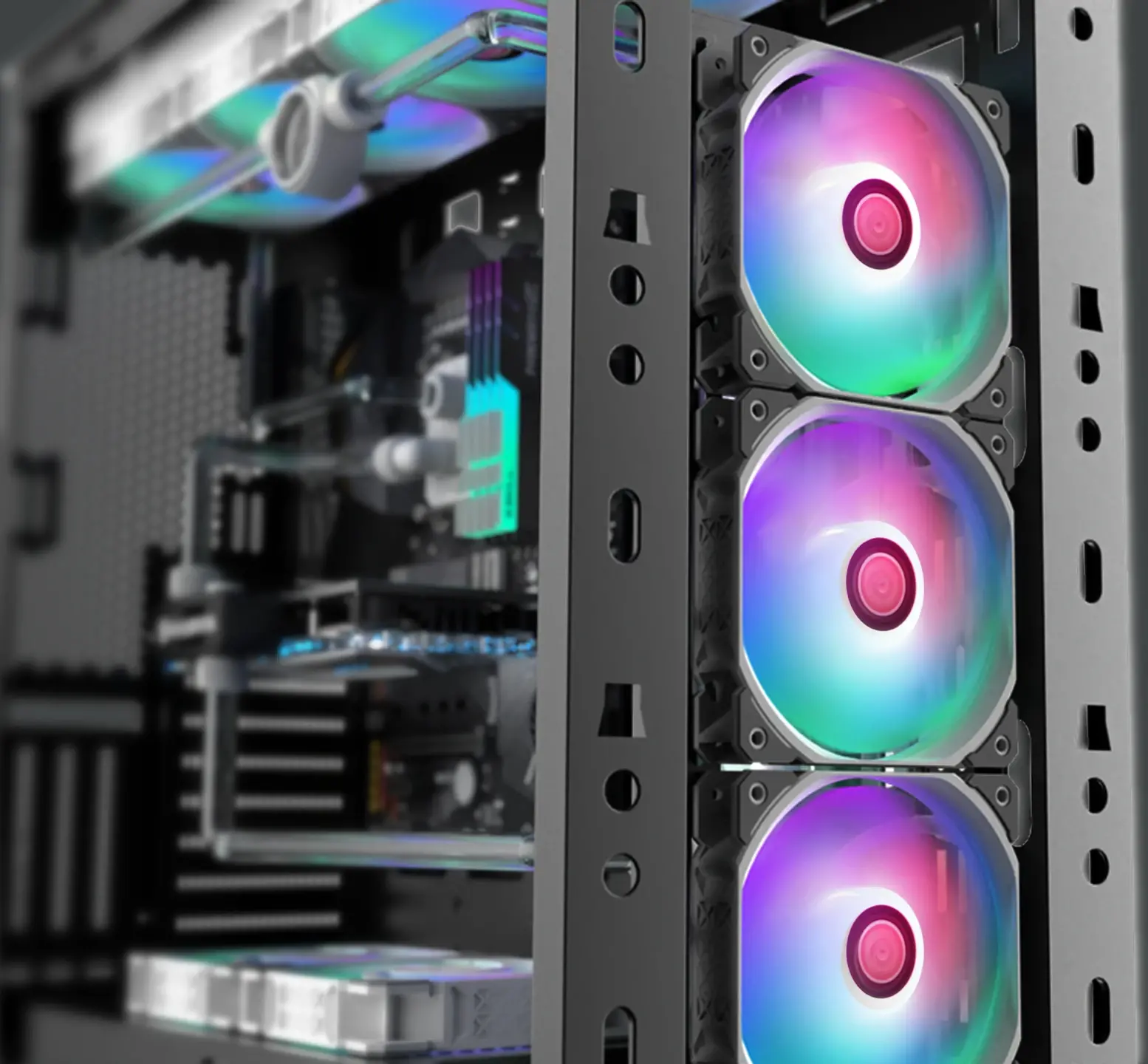 Raijintek светещ вентилатор Fan 120mm - AGERAS 12 WHITE ARGB-1 - image 6