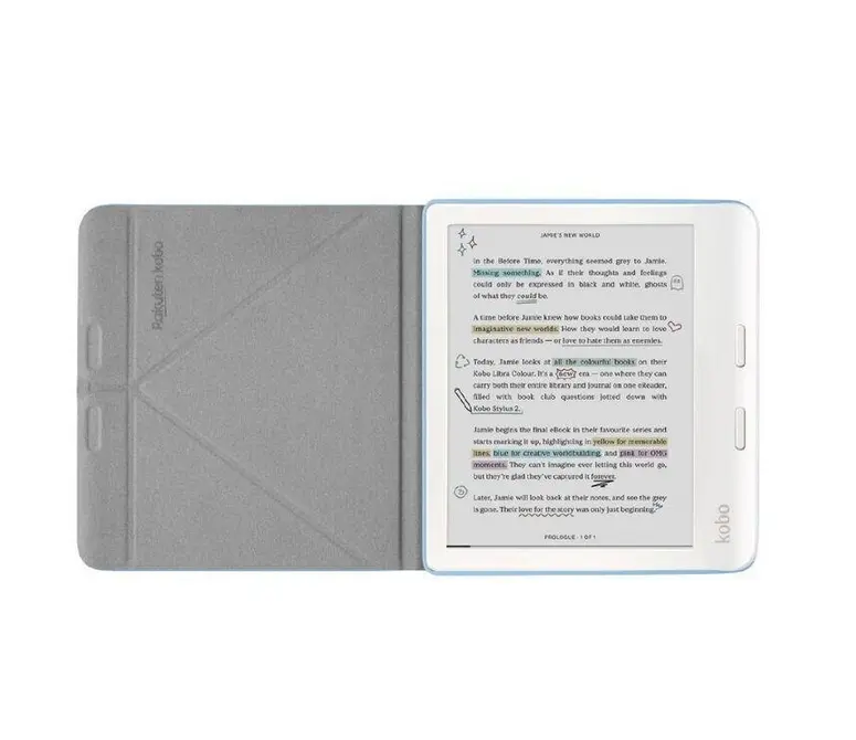 Θήκη, Kobo Libra Colour SleepCover Case Dusk Blue - image 2