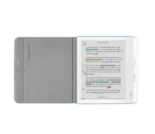 Husă, Kobo Libra Colour SleepCover Case Dusk Blue - 3