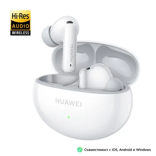 Слушалки, Huawei FreeBuds 6i White