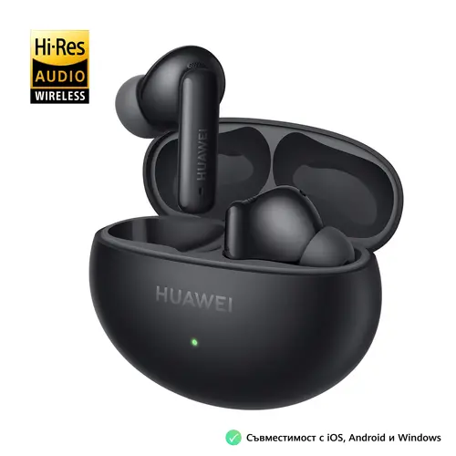 Слушалки, Huawei FreeBuds 6i Black