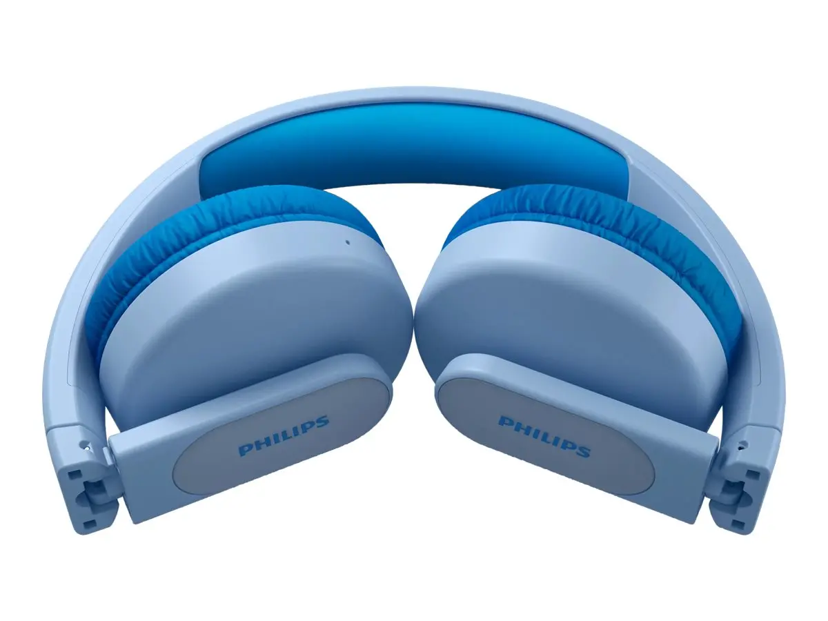PHILIPS Детски Bluetooth слушалки Светещи наушници Ограничена сила на звука до 85 dB сини - image 1