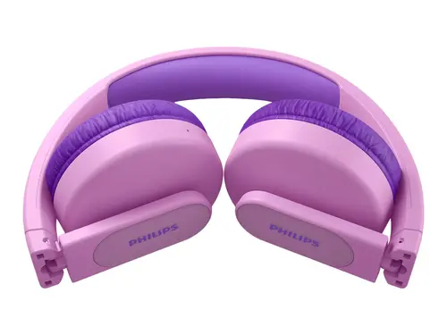 PHILIPS Παιδικά Bluetooth ακουστικά Φωτιζόμενα ακουστικά Περιορισμένη ένταση ήχου έως 85 dB ροζ