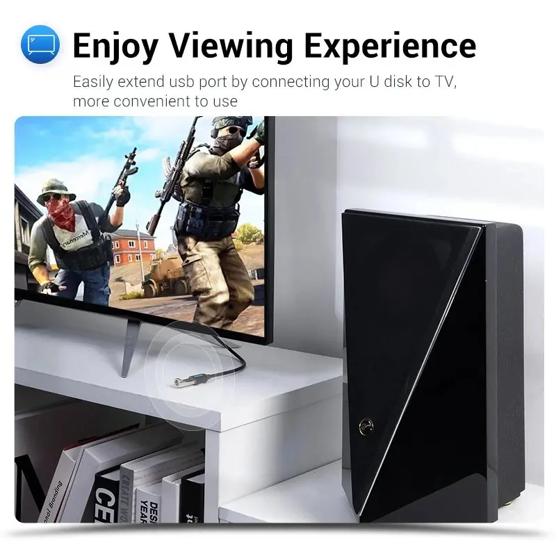 Vention Кабел USB 3.0 Extension AM / AF - 2.0M Black - CBHBH - image 5