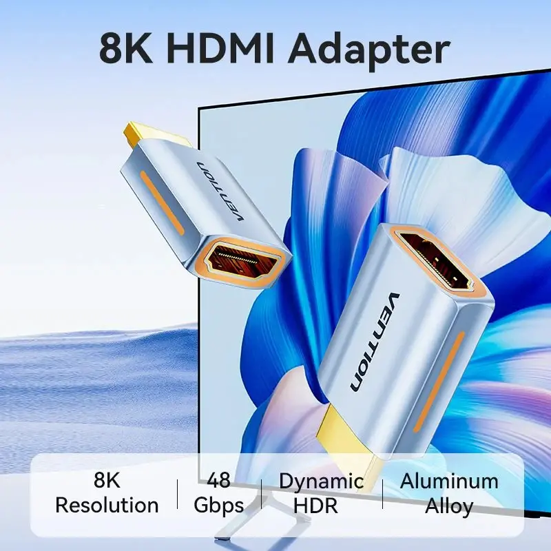 Vention Адаптер Adapter HDMI M / HDMI F - AIVH0 - image 1
