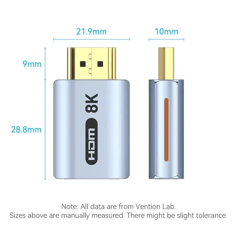 Vention Адаптер Adapter HDMI M / HDMI F - AIVH0 - image 10