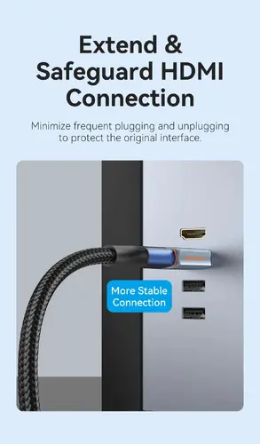Vention Адаптер Adapter HDMI M / HDMI F - AIVH0 - image 12