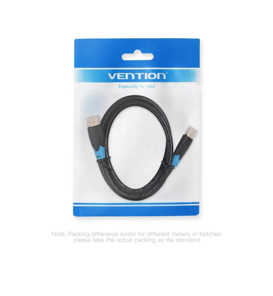 Vention Кабел HDMI v2.0 M / M 4K/60Hz Gold - 15M Black - AACBN - image 8