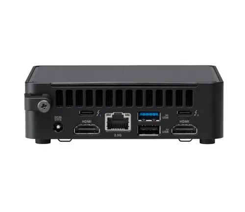 Настолен компютър, Asus NUC 14 Pro Intel Ultra 5 125H, Intel Arc GPU, 4 x USB, Wi-Fi 6E AX211 + 2.5GBe LAN, 2 x HDMI, 2 x Thunderbolt 4 (USB-C+DP), no Storage (NVMe only), no RAM, no OS, Slim Kit - image 2