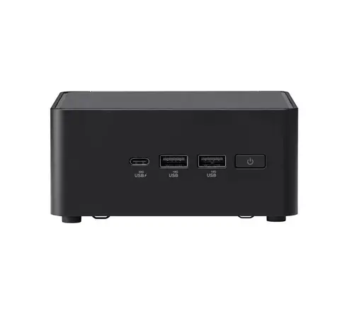 Настолен компютър, Asus NUC 14 Pro Intel Ultra 5 125H, Intel Arc GPU, 4 x USB, Wi-Fi 6E AX211 + 2.5GBe LAN, 2 x HDMI, 2 x Thunderbolt 4 (USB-C+DP), no Storage (NVMe and 2.5" SATA), no RAM, no OS, Tall Kit