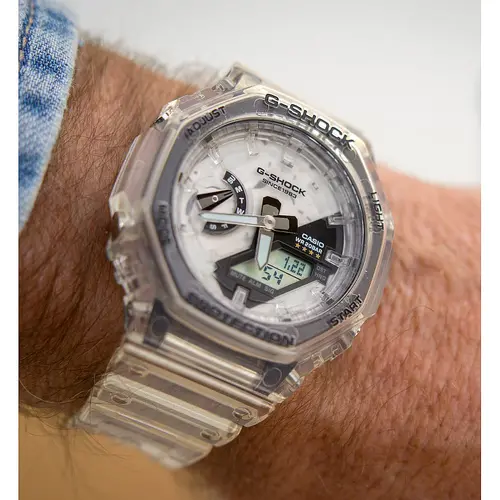 Мъжки часовник Casio G-Shock 40th Anniversary Clear Remix - GA-2140RX-7AER - image 3