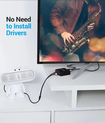 Vention аудио конвертор Analog Audio Convertor Optical/Coaxial F -> 2 x RCA/TRS 3.5mm F - BDFB0 - image 16