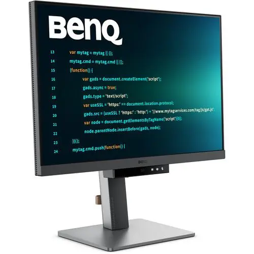 Монитор, BenQ RD240Q, 24.1", 2560x1600 WQXGA, Programming Monitor, 16:10, 1.07 billions col., HDR10, 1000:1, 20M:1 DCR, 300 cd/m2, HDMI 2.0, DP 1.4, USB-C (90W), Flicker-free, B.I. Gen2, Low Blue Light+, Night Hours Prot., Sp.2W, Height Adj.,Tilt,Swiv, Pivot