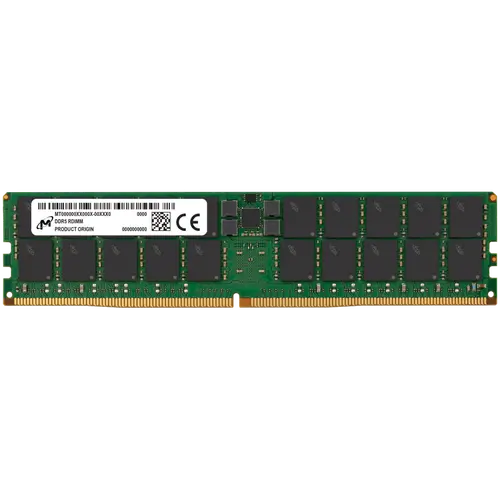 Micron DDR5 RDIMM 64GB 2Rx4 4800 CL40 (16Gbit) (Single Pack)