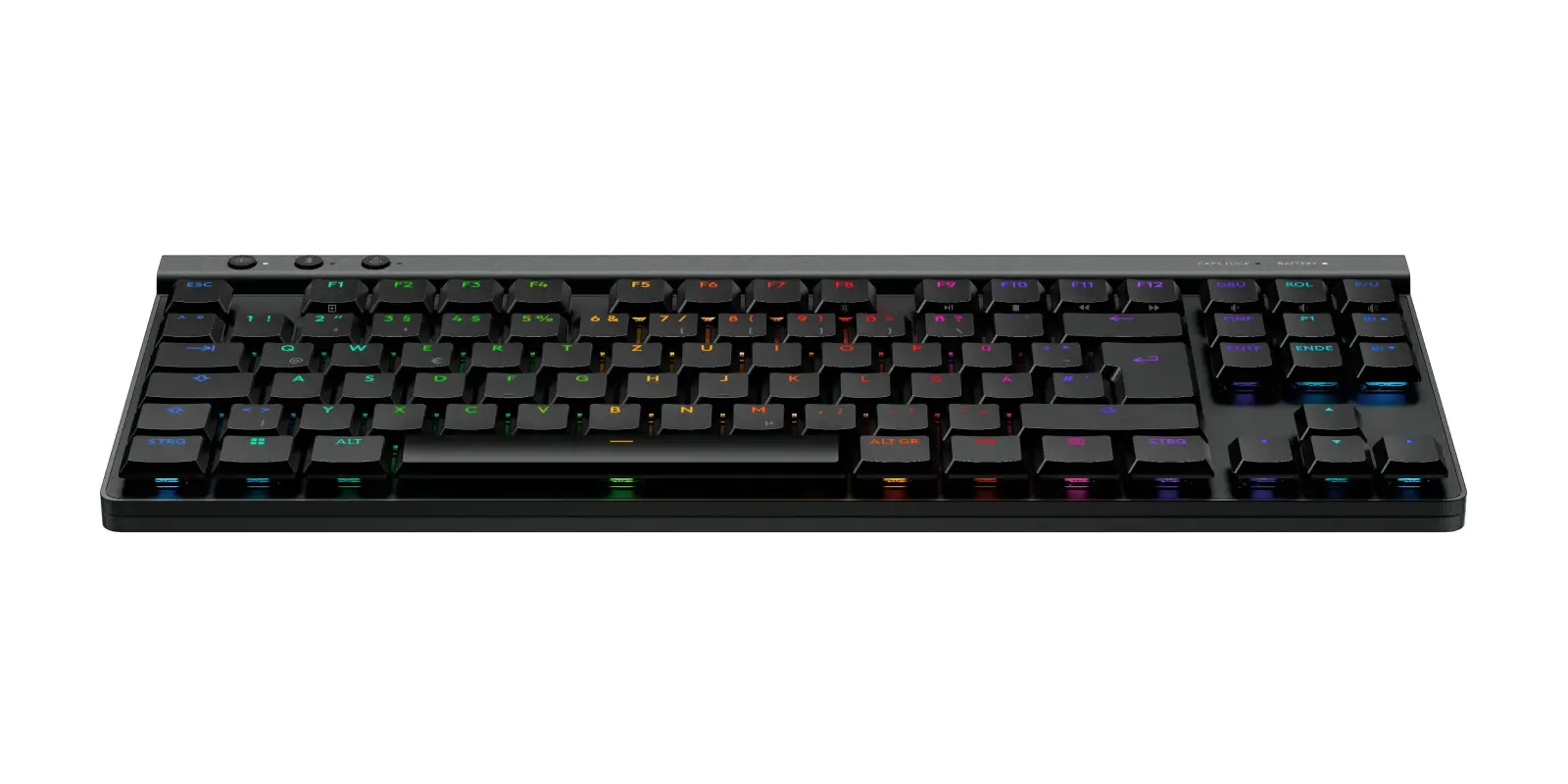 Клавиатура, Logitech G515 LIGHTSPEED TKL Wireless Gaming Keyboard - BLACK - US INT'L - EMEA28i-935 - image 1