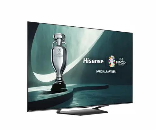 Телевизор, Hisense 55" U7NQ, 4K Ultra HD 3840x2160, ULED, FALD, Quantum Dot, 144Hz, IPS, HDR 10+, HLG, Dolby Vision IQ, Dolby Atmos, Smart TV, WiFi 5GHz, WiFi Direct, BT, Anyview Cast, 4xHDMI, 2xUSB, LAN, CI+, DVB-T2/C/S2, Black - image 1