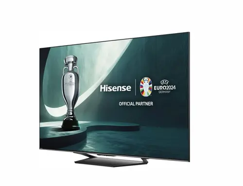 Телевизор, Hisense 55" U7NQ, 4K Ultra HD 3840x2160, ULED, FALD, Quantum Dot, 144Hz, IPS, HDR 10+, HLG, Dolby Vision IQ, Dolby Atmos, Smart TV, WiFi 5GHz, WiFi Direct, BT, Anyview Cast, 4xHDMI, 2xUSB, LAN, CI+, DVB-T2/C/S2, Black