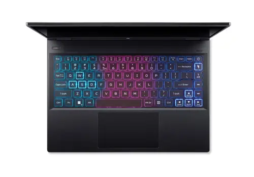 Лаптоп, Acer Nitro 14 AN14-41-R3DL, AMD Ryzen 7 8845HS (Up to 5.1GHz, 16MB) 14.5" WUXGA (1920x1200) IPS 120Hz, 16 GB DDR5, 1024GB NVMe SSD, RTX 3050 6GB GDDR6, MicroSD Card Reader, HD Cam&Mic.,WIFI 6E AX+ BT, Backlit kbd, No OS, Black - image 3