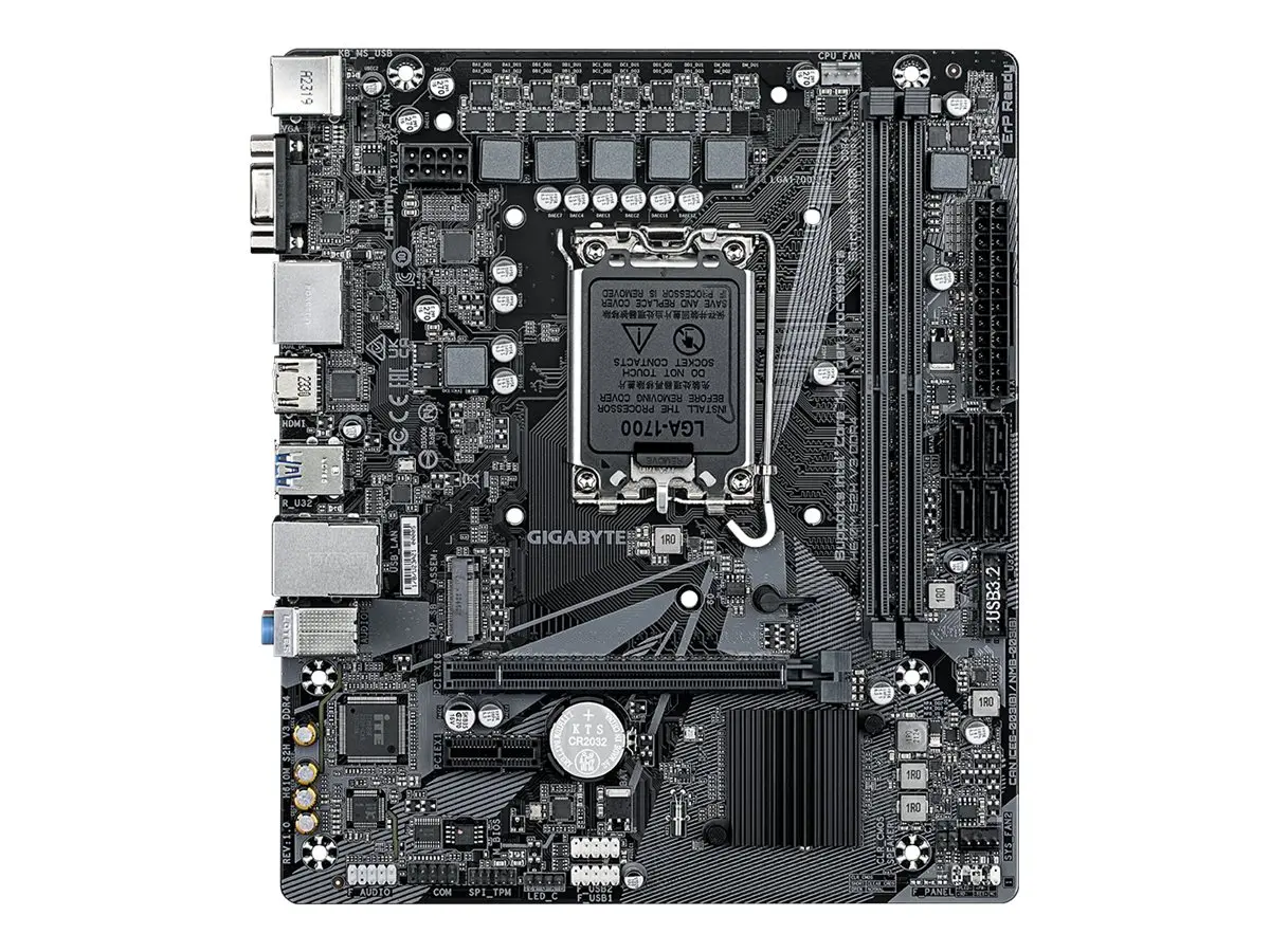 Μητρική GIGABYTE H610M-S2H V3 DDR4, socket 1700, Micro ATX