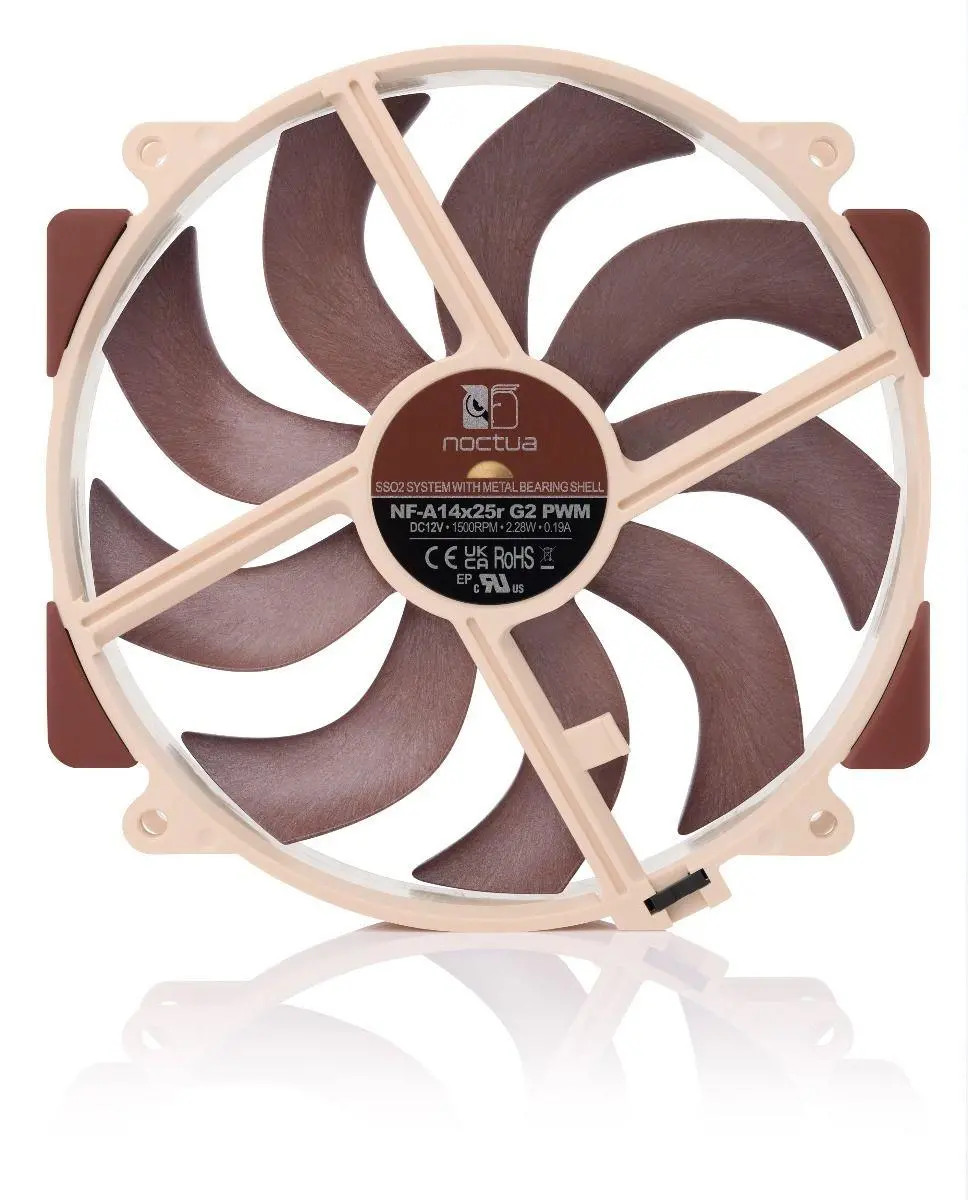 Noctua ανεμιστήρας Fan 140mm - NF-A14x25r G2 PWM - image 2