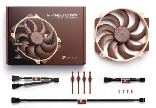 Noctua ανεμιστήρας Fan 140mm - NF-A14x25r G2 PWM - 4
