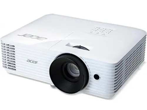 Мултимедиен проектор, Acer Projector X118HP, DLP, SVGA (800x600), 4000 ANSI Lumens, 20000:1, 3D, HDMI, VGA, RCA, Audio in, DC Out (5V/2A, USB-A), Speaker 3W, Bluelight Shield, Sealed Optical Engine, LumiSense, 2.7kg, White+Acer Wireless Slim Mouse M502 WWCB, Mist green - image 1
