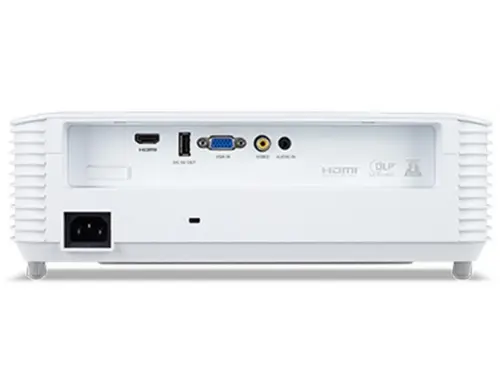 Мултимедиен проектор, Acer Projector X118HP, DLP, SVGA (800x600), 4000 ANSI Lumens, 20000:1, 3D, HDMI, VGA, RCA, Audio in, DC Out (5V/2A, USB-A), Speaker 3W, Bluelight Shield, Sealed Optical Engine, LumiSense, 2.7kg, White+Acer Wireless Slim Mouse M502 WWCB, Mist green - image 3