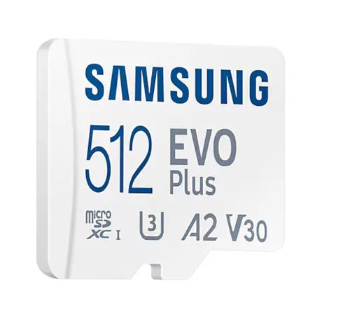 Памет, Samsung 512GB micro SD Card EVO Plus with Adapter, UHS-I interface, Read Speed up to 160MB/s - image 2