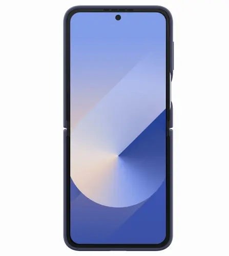 Калъф, Samsung Galaxy Flip6 Silicone Case  Ring Navy - image 1