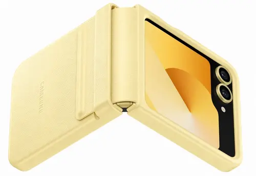 Калъф, Samsung Yellow Flip6 KindSuit Case - image 4