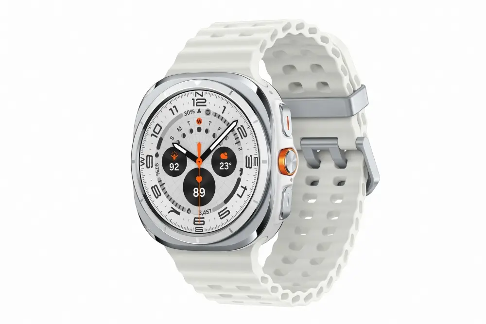 Часовник, Samsung L705 Galaxy Watch Ultra 47mm LTE Titanium White - image 2