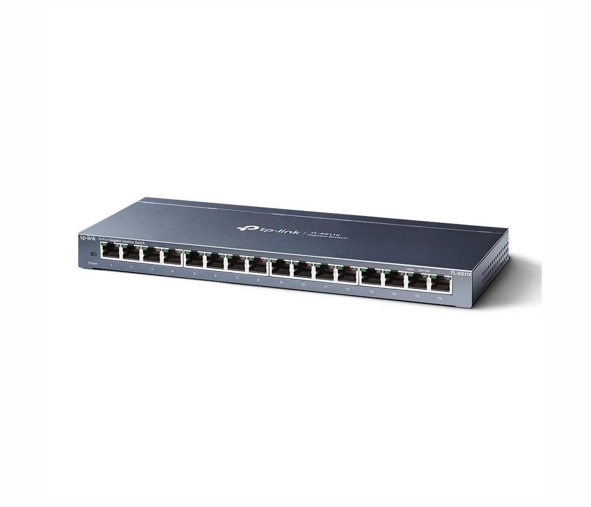 Комутатор TP-LINK TL-SG116, 16x GbE портa, неуправляем, настолен - image 1