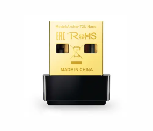 Adaptor wireless TP-LINK Archer T2U Nano, AC600, dual-band, USB 2.0, antenă integrată - 1