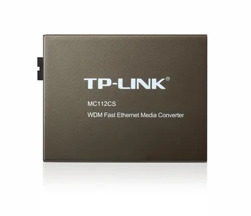 Μετατροπέας TP-LINK MC112CS, 10/100M RJ45 σε 100M SM SC οπτική ίνα, Tx1310/ Rx1550nm - 2