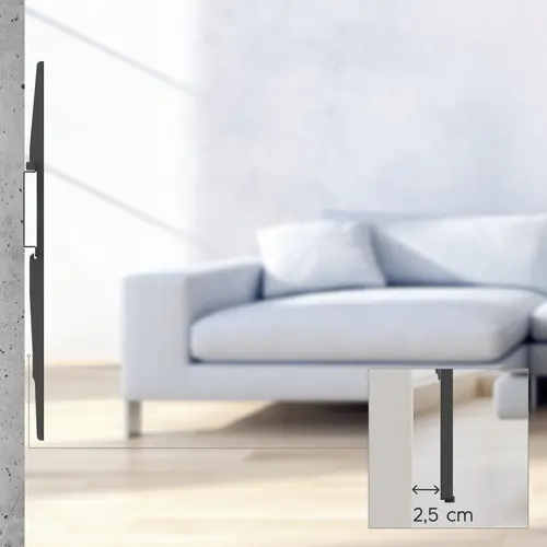 Suport de perete pentru TV HAMA, 229 cm (90") până la 60 kg, 220815 - 10