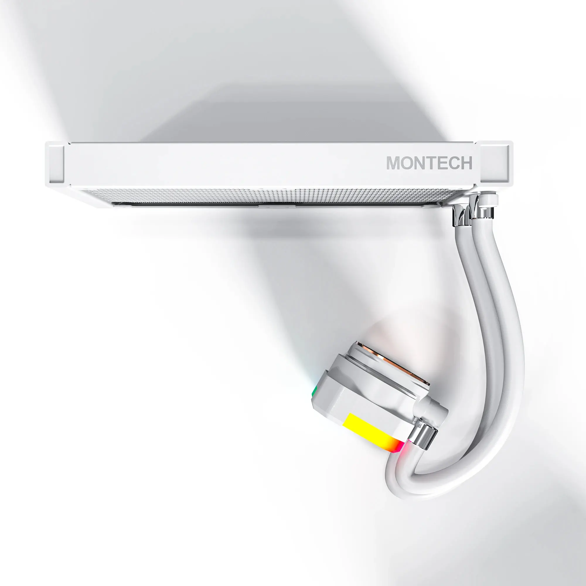 Montech водно охлаждане Hyper Flow ARGB 240, CPU Liquid Cooler, White - image 7