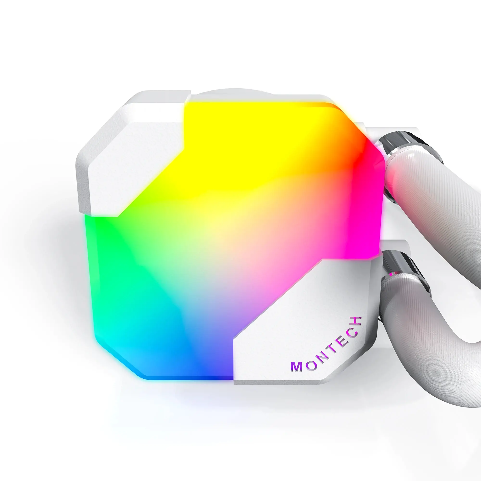Montech водно охлаждане Hyper Flow ARGB 240, CPU Liquid Cooler, White - image 8