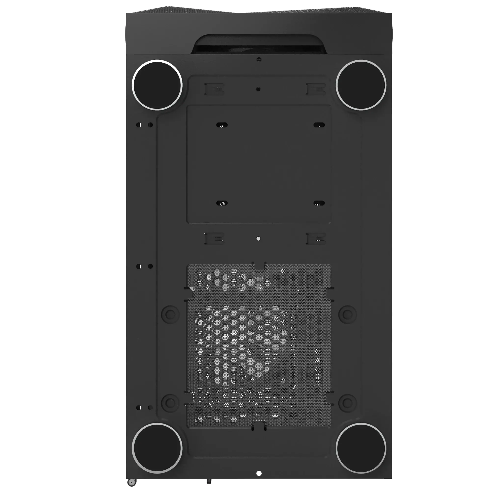 Montech кутия X3 MESH, Mid-tower Case, TG, 6 fixed RGB Fans, Black - image 12