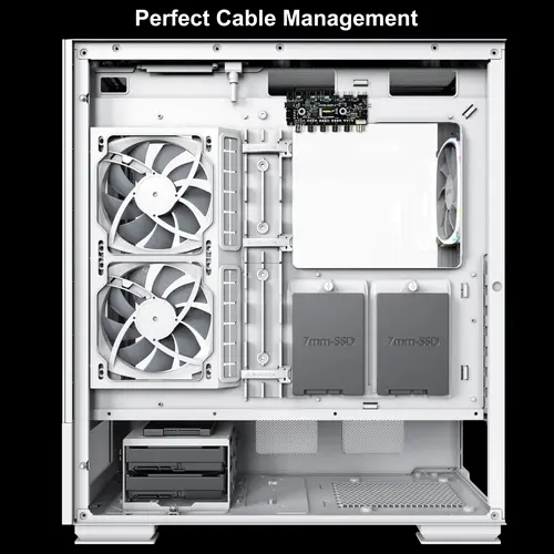 Montech кутия SKY TWO, Mid-tower Case, TG, 4x120mm ARGB Fans, White - image 9