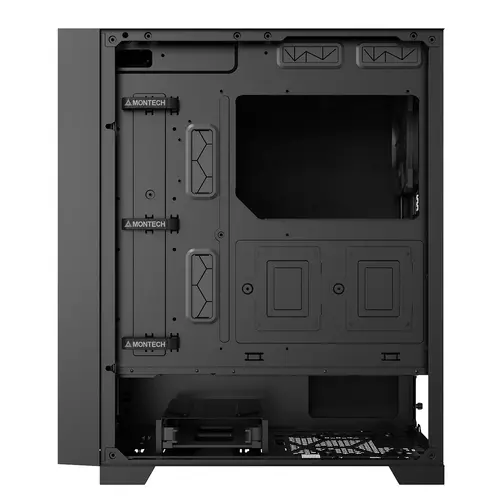 Montech кутия AIR 1000 SILENT, Mid-tower Case, Sound Proofing Panels, 3x120mm Silent Fans, Black - image 14