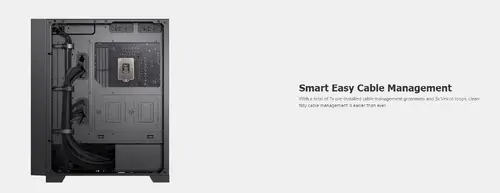 Montech кутия AIR 1000 SILENT, Mid-tower Case, Sound Proofing Panels, 3x120mm Silent Fans, Black - image 6