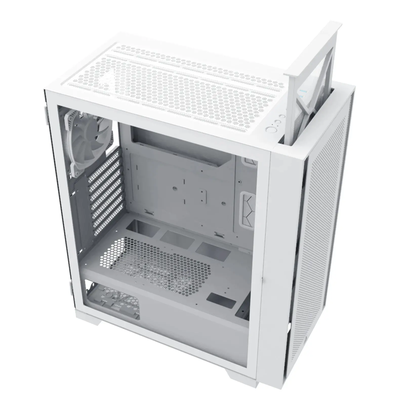 Montech κουτί AIR 1000 LITE, Mid-tower, TG, 3 ανεμιστήρες 120mm, Λευκό - image 5