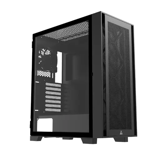 Montech кутия AIR 1000 LITE, Mid-tower Case, TG, 3x120mm Fans, Black