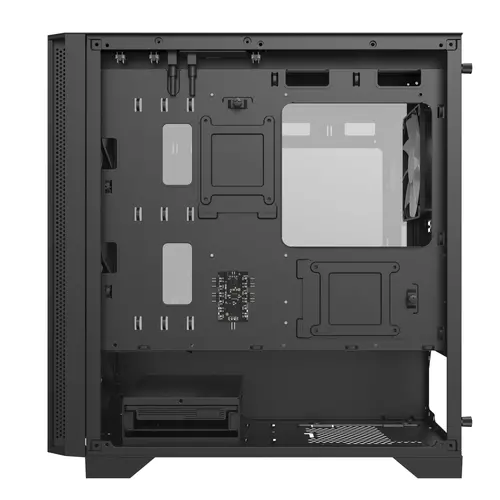 Montech кутия AIR 100 ARGB, Micro ATX Case, TG, 4x120mm ARGB Fans, Black - image 4